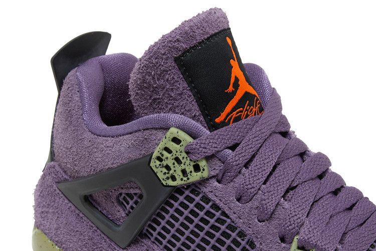 Air Jordan 4 Retro Canyon Purple (W) - Air Jordan Sneaker, Detailansicht 10