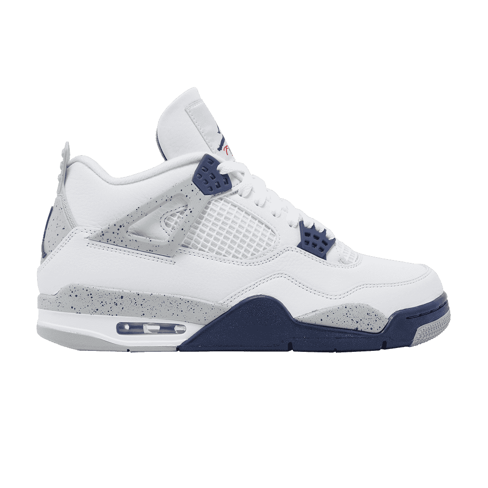 Air Jordan 4 Retro White Midnight Navy