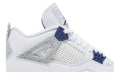 Air Jordan 4 Retro White Midnight Navy - Air Jordan Sneaker, Detailansicht 3