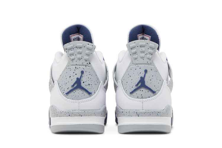 Air Jordan 4 Retro White Midnight Navy - Air Jordan Sneaker, Detailansicht 7