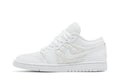 Wmns Air Jordan 1 Low Triple White Quilted - Air Jordan Sneaker, Detailansicht 5
