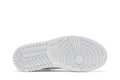 Wmns Air Jordan 1 Low Triple White Quilted - Air Jordan Sneaker, Detailansicht 6