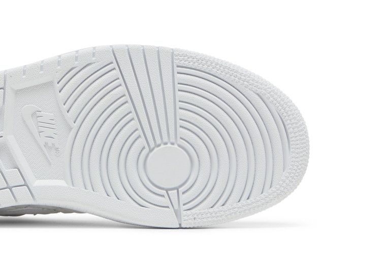 Wmns Air Jordan 1 Low Triple White Quilted - Air Jordan Sneaker, Detailansicht 7