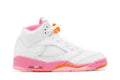 Air Jordan 5 Retro WNBA Pinksicle Safety Orange (GS) - Air Jordan Sneaker, Detailansicht 2