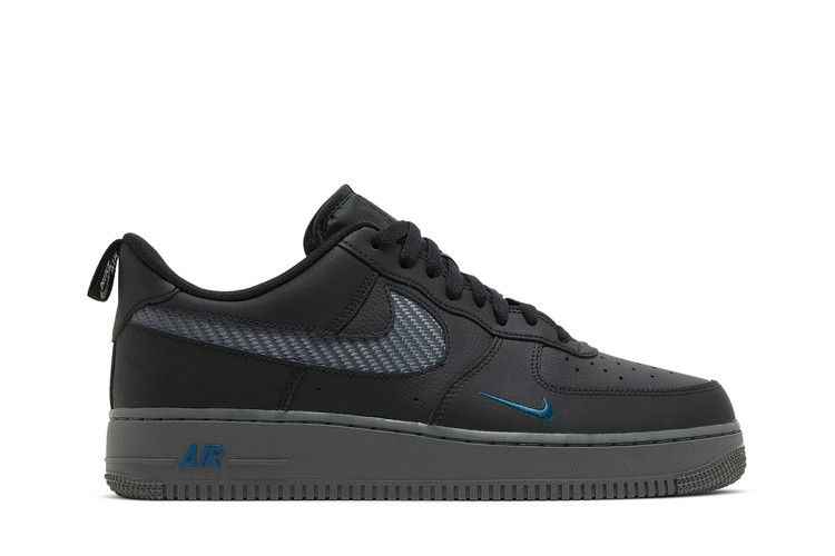 Nike Air Force 1 Low Black Royal Carbon Fiber - Nike Sneaker