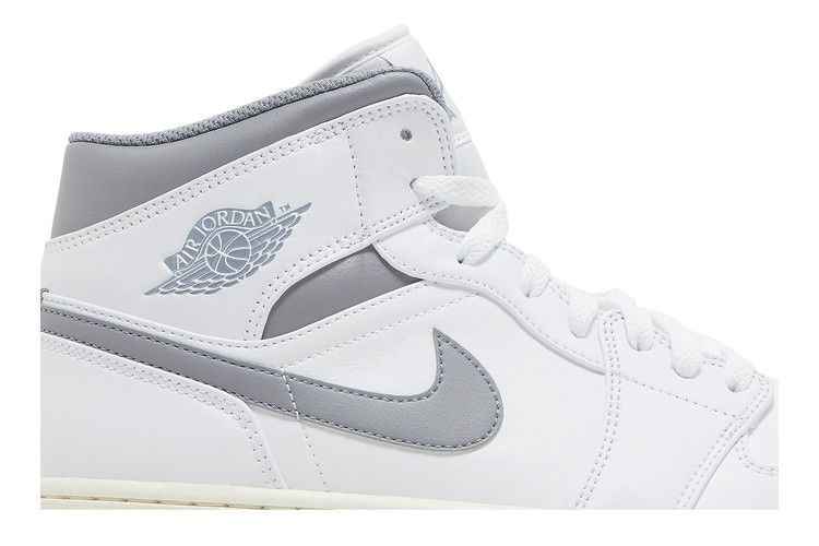 Air Jordan 1 Mid Neutral Grey - Air Jordan Sneaker, Detailansicht 3