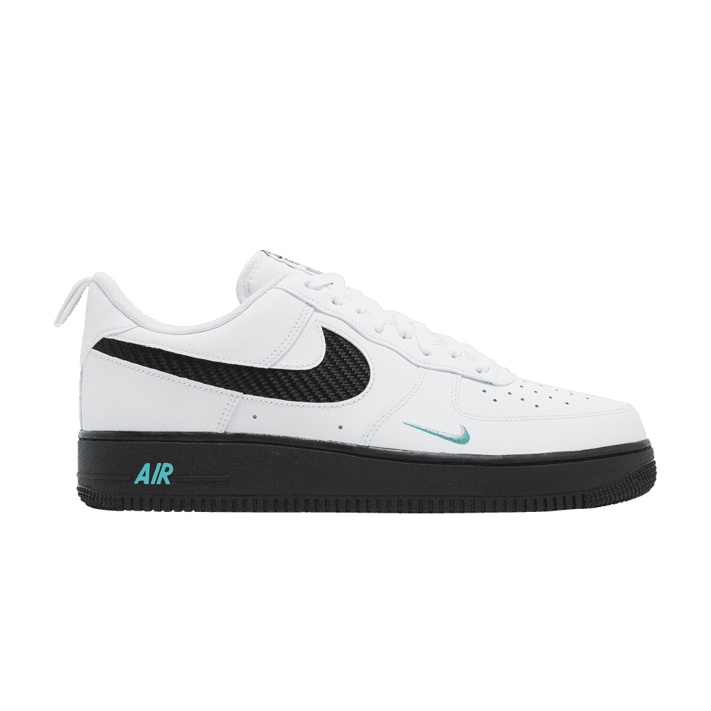 Nike Air Force 1 Low White Black Teal - Nike Sneaker