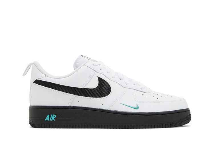 Nike Air Force 1 Low White Black Teal - Nike Sneaker