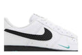Nike Air Force 1 Low White Black Teal - Nike Sneaker, Detailansicht 3
