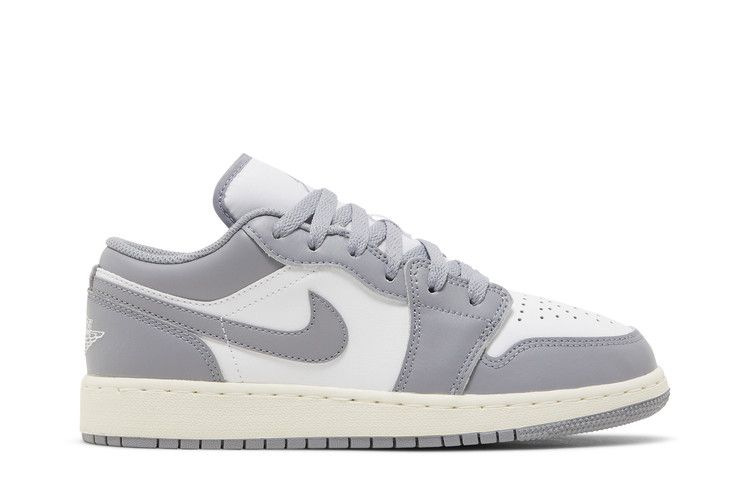 Air Jordan 1 Low GS Vintage Grey - Air Jordan Sneaker, Detailansicht 3