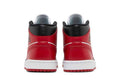 Air Jordan 1 Mid White Bred Toe - Air Jordan Sneaker, Detailansicht 7