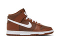 Nike Dunk High Chocolate - Nike Sneaker, Detailansicht 3