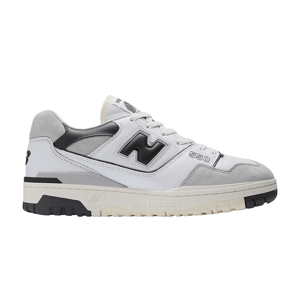 New Balance 550 Grey White Black - New Balance Sneaker