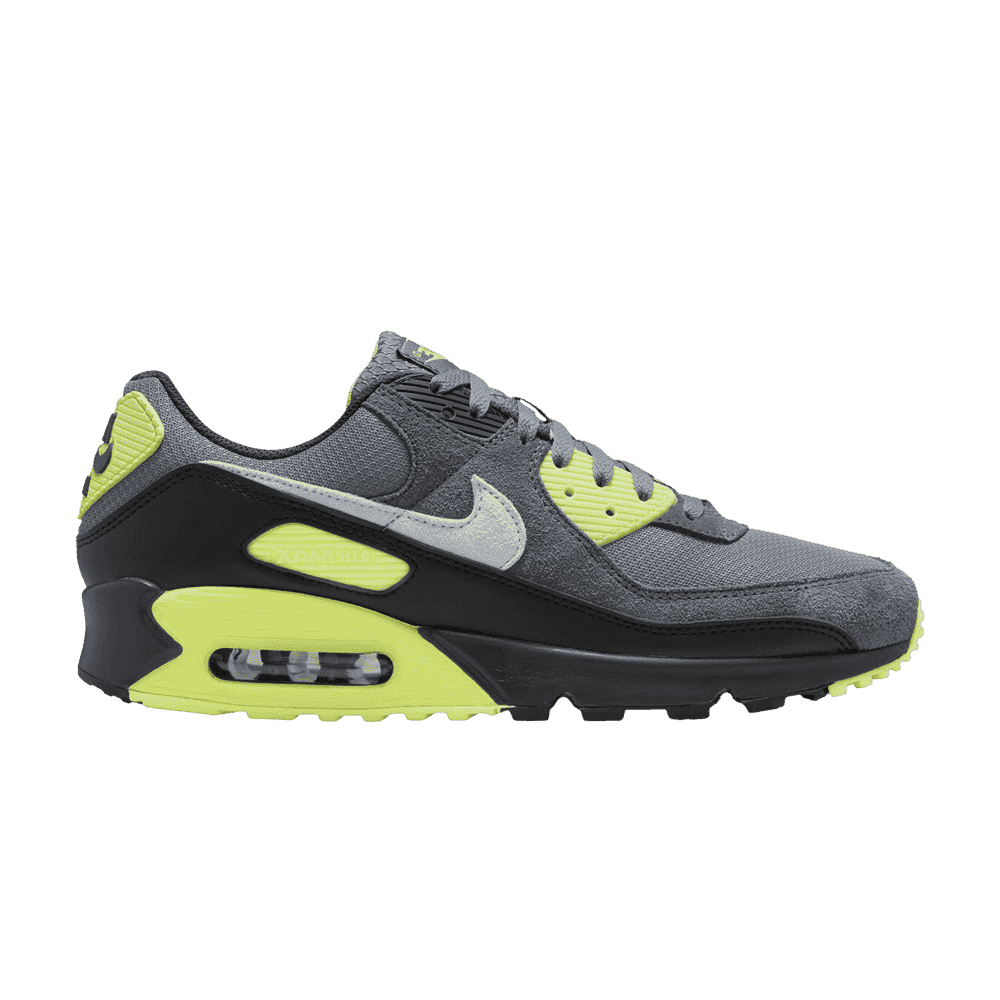 Nike Air Max 90 Smoke Grey Light Lemon Twist - Nike Sneaker