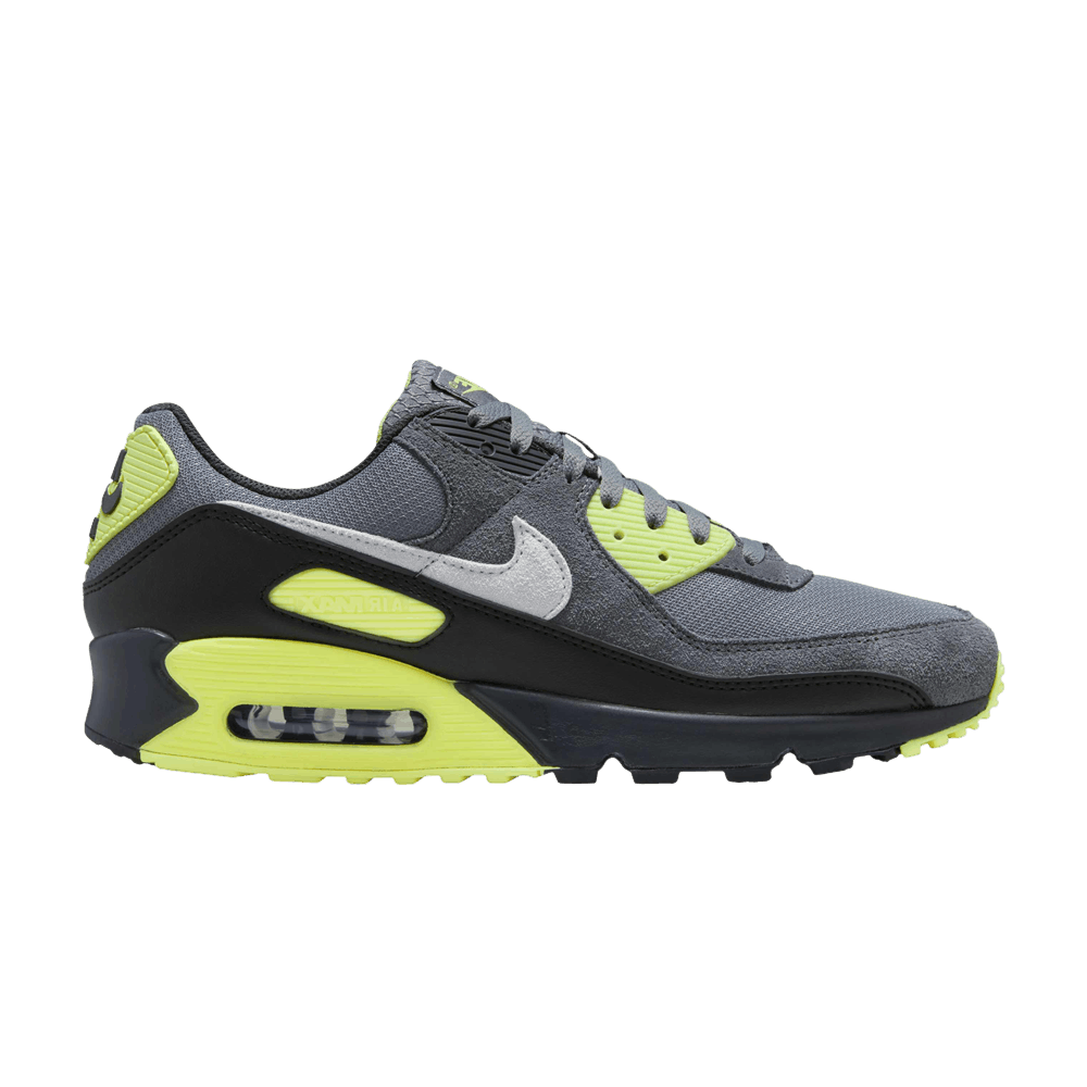 Nike Air Max 90 Smoke Grey Light Lemon Twist - Nike Sneaker