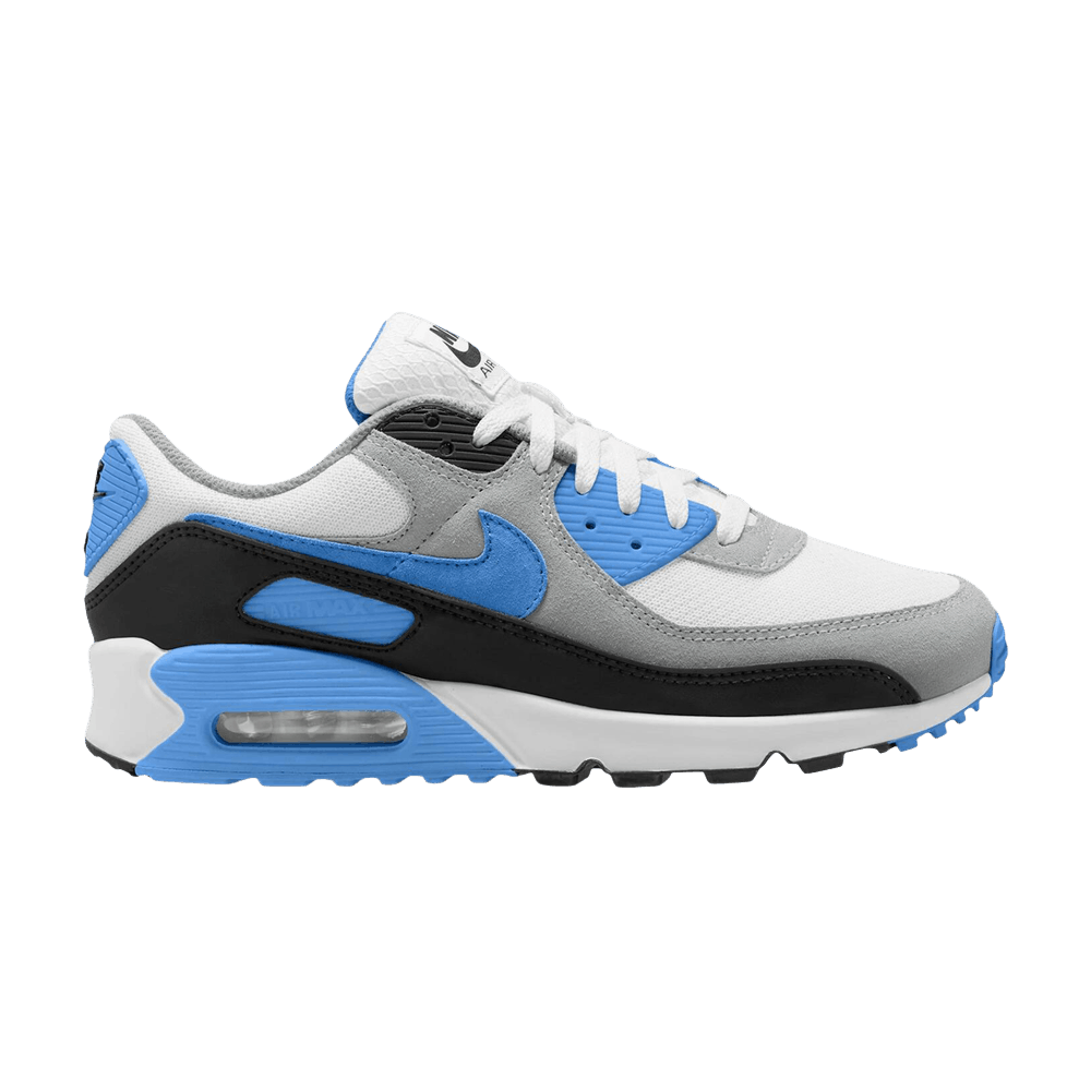 Nike Air Max 90 White Blue Crystal - Nike Sneaker