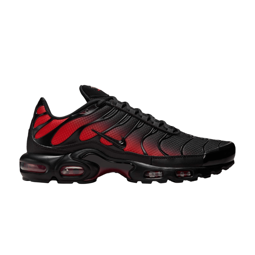 Nike Air Max Plus Black Light Crimson - Nike Sneaker, Detailansicht 2