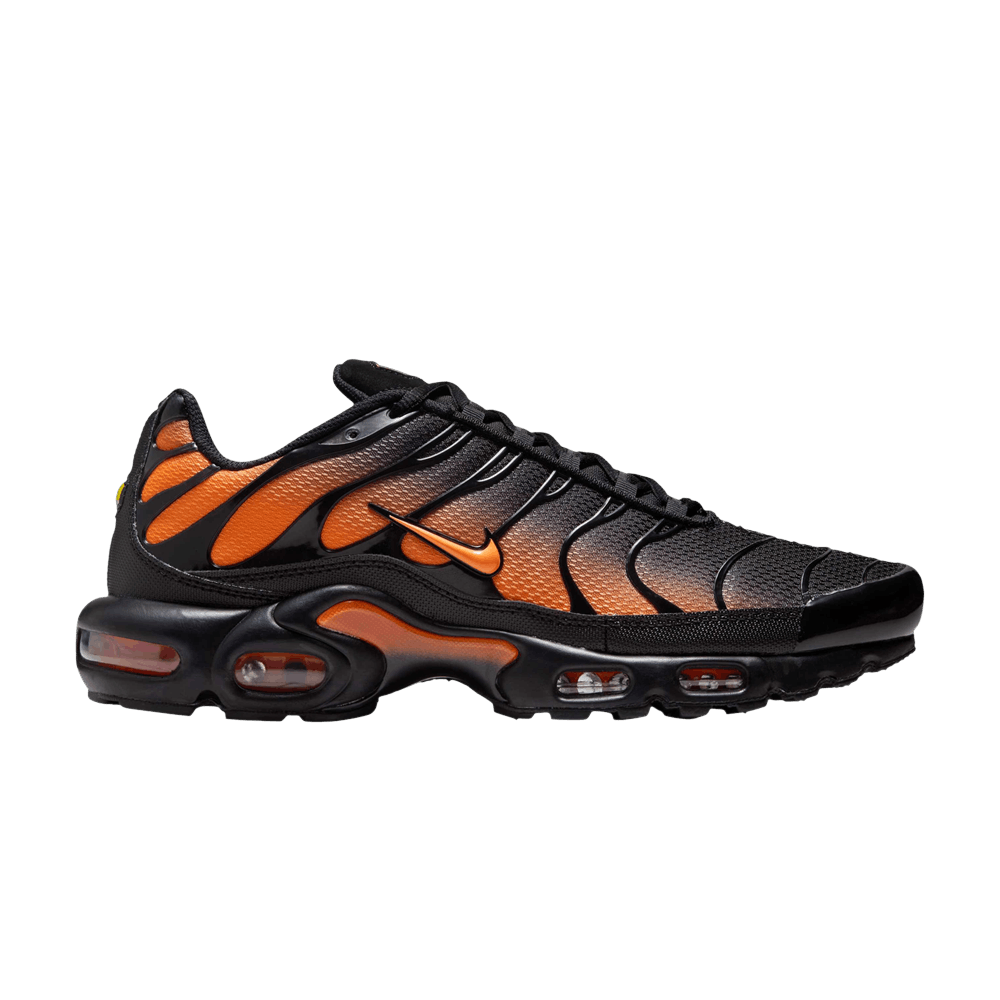 Nike Air Max Plus Black Total Orange - Nike Sneaker