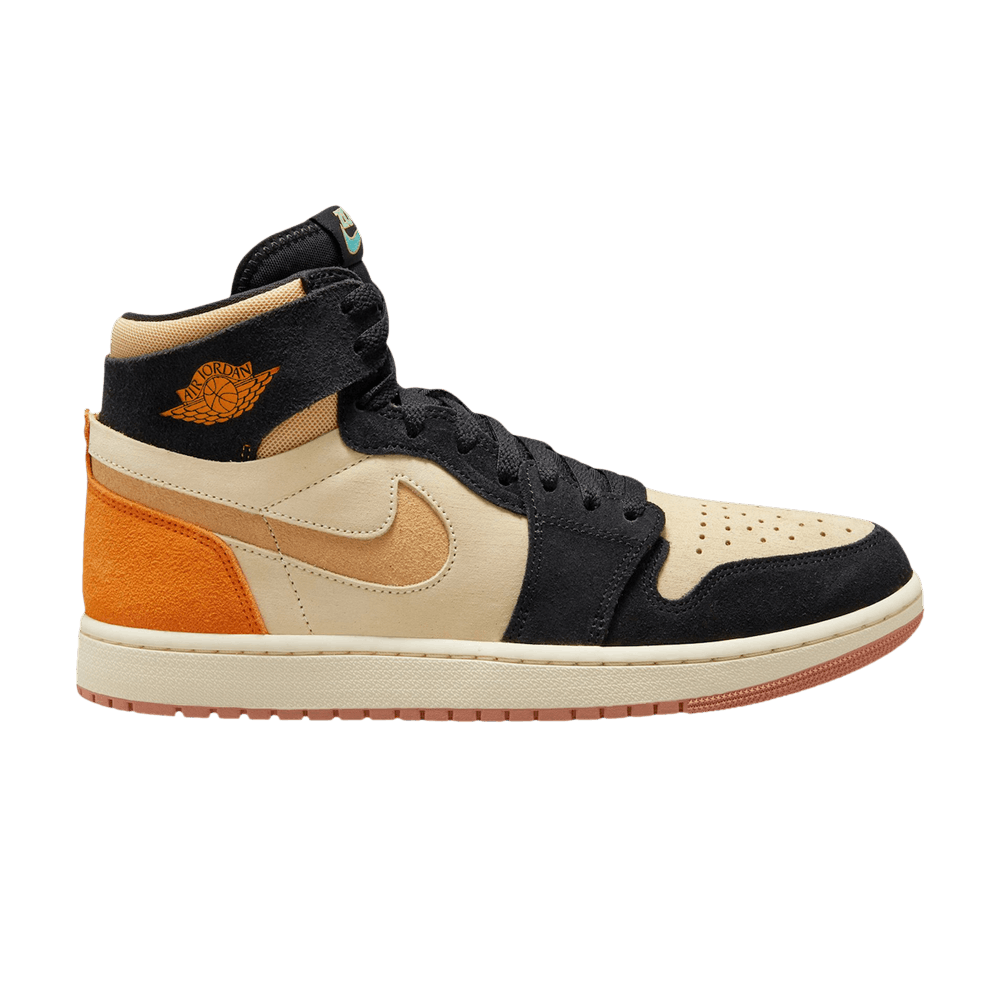 Air Jordan 1 High Zoom Comfort 2 Muslin Vivid Orange - Air Jordan Sneaker, Detailansicht 2