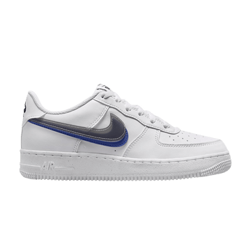 Nike Air Force 1 Low Impact Next Nature Double Swoosh White Black Blue