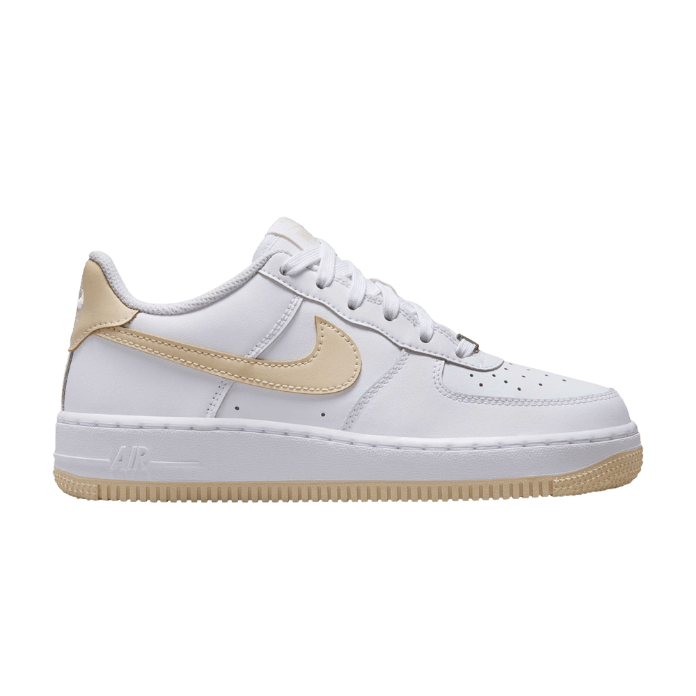 Nike Air Force 1 GS White Light Khaki - Nike Sneaker