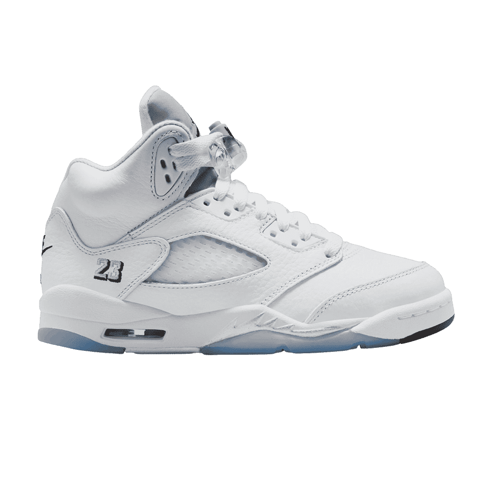 Air Jordan 5 GS White Metallic - Air Jordan Sneaker