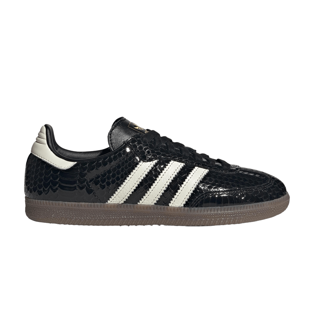 adidas Wmns Samba OG Core Black Off White Gum - adidas Sneaker, Detailansicht 2