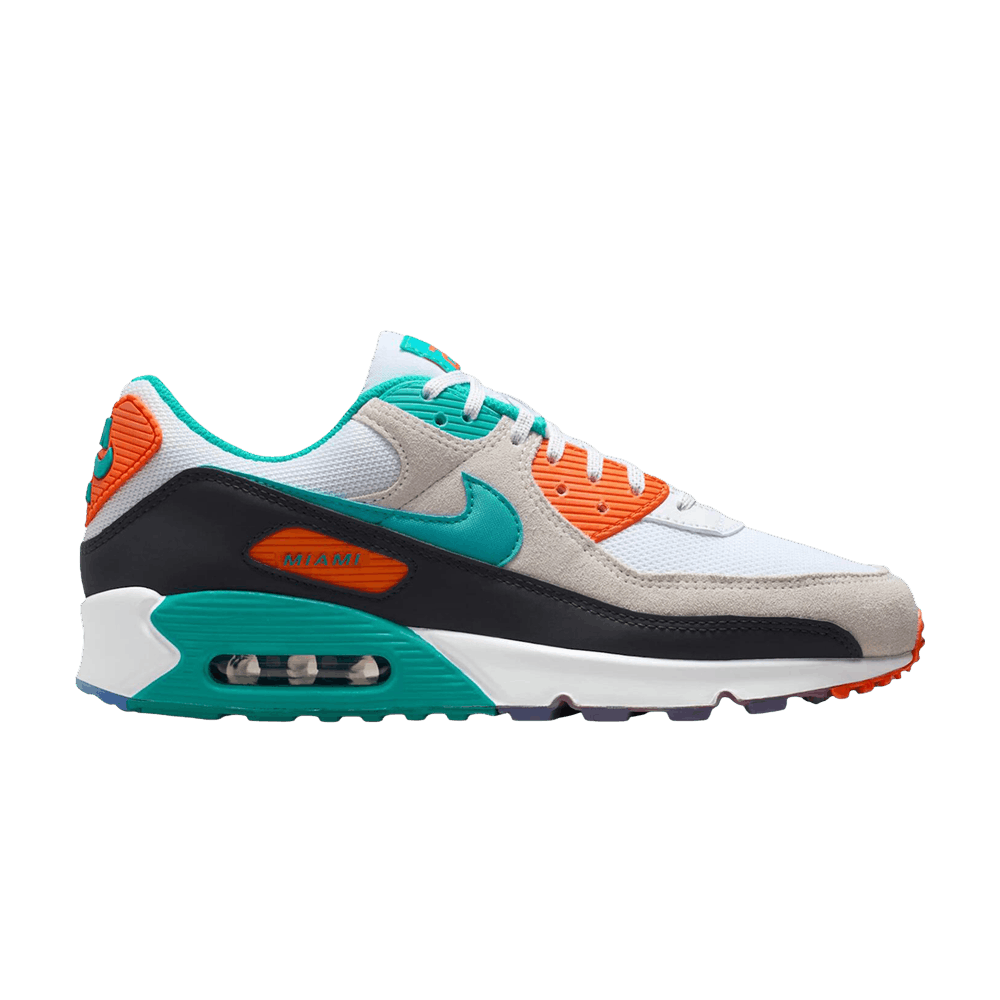 Nike Air Max 90 Miami Dolphins - Nike Sneaker, Detailansicht 2