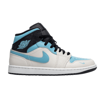 Air Jordan 1 Mid SE Summit White Blue Chill