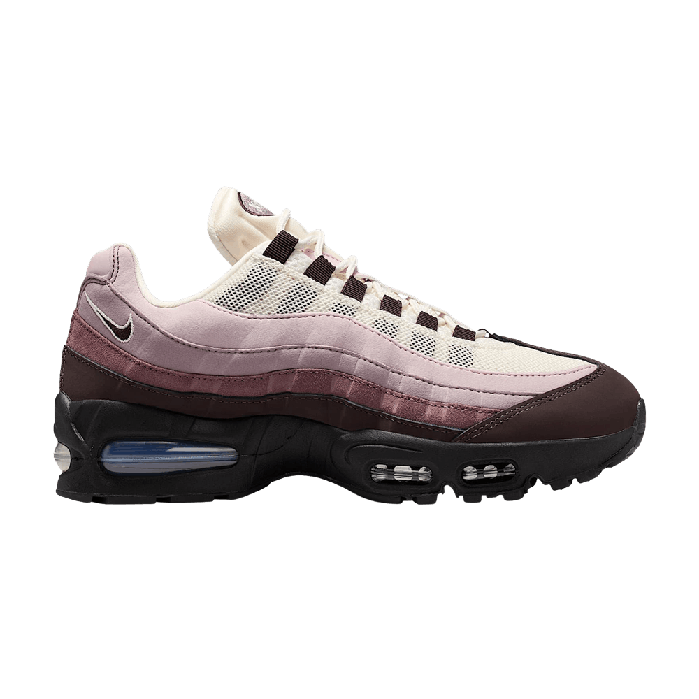 Nike Wmns Air Max 95 Big Bubble - Black Tattoo Light Violet Ore - Nike Sneaker, Detailansicht 2
