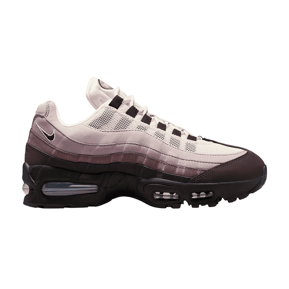 Nike Wmns Air Max 95 Big Bubble - Black Tattoo Light Violet Ore - Nike Sneaker