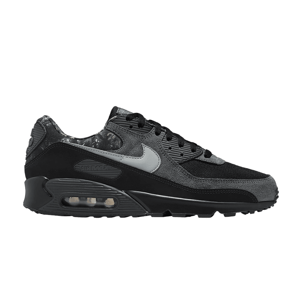 Nike Air Max 90 Black Dark Smoke Grey - Nike Sneaker