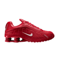 Nike Shox R4 Gym Red Metallic Silver - Nike Sneaker