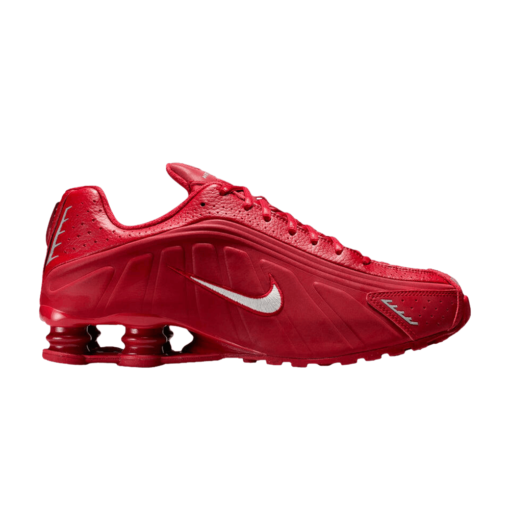 Nike Shox R4 Gym Red Metallic Silver - Nike Sneaker, Detailansicht 2