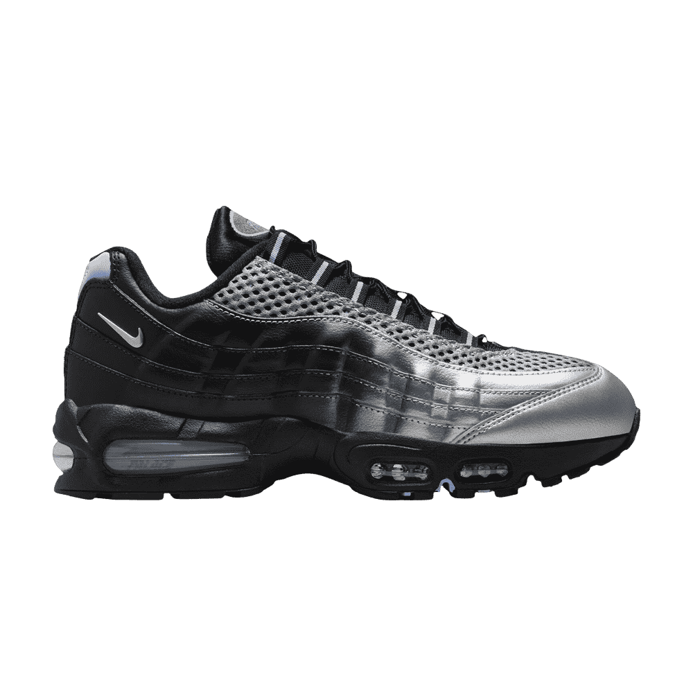 Palace x Nike Air Max 95 Big Bubble - Metallic Silver - Nike Sneaker