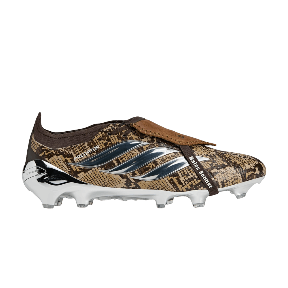 Wales Bonner x adidas Predator Elite FT FG Khaki Silver Wonder White - Adidas Sneaker