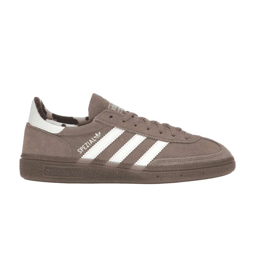 adidas Wmns Handball Spezial Chalky Brown Cow Print - adidas Sneaker