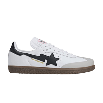 BAPE x adidas Samba White Black Gum - adidas Sneaker