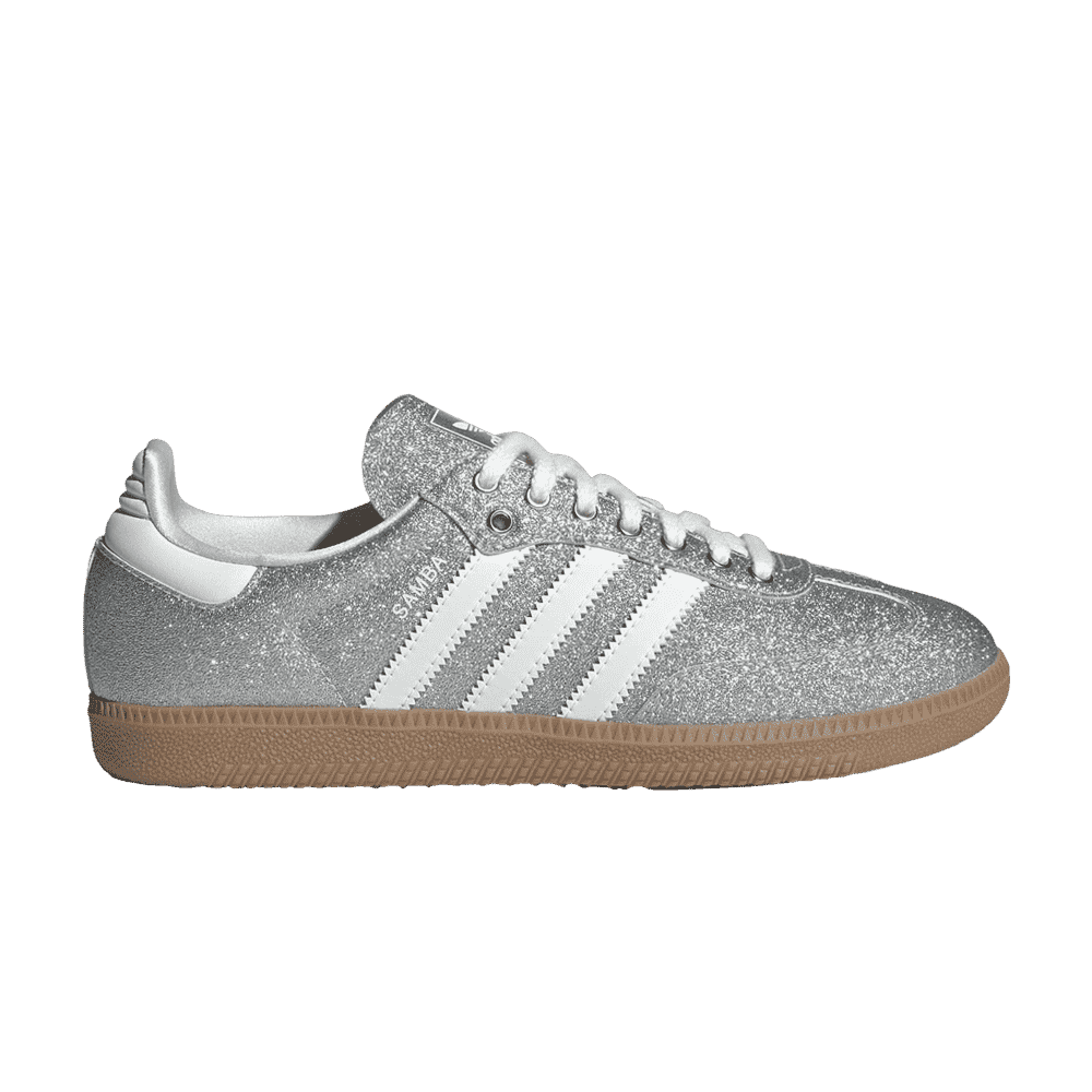 adidas Wmns Samba OG Supplier Colour Off White Silver Metallic - adidas Sneaker